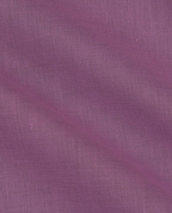 Ткань Лен Рубашечный 0578 цвет сиреневый картинка 2