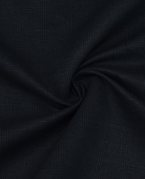 Ткань Лен Рубашечно-костюмный 0579 цвет синий картинка