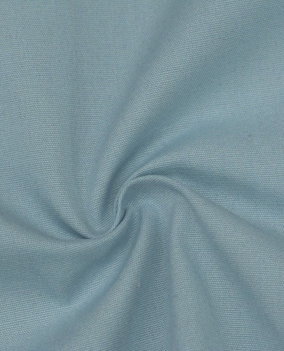 Ткань Лен Костюмный 0580 цвет голубой картинка