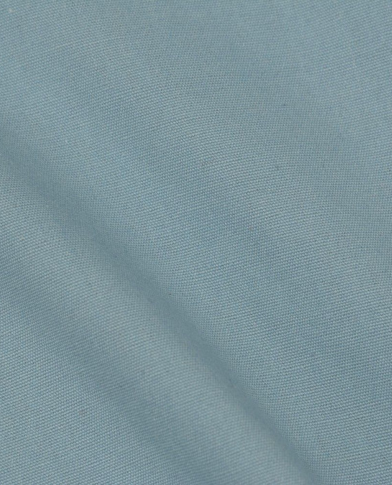 Ткань Лен Костюмный 0580 цвет голубой картинка 1