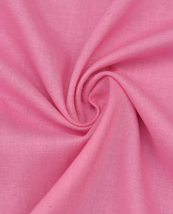 Ткань Лен Рубашечный 0581 цвет розовый картинка