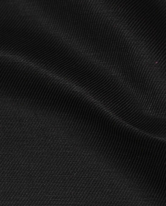 Ткань Лен Рубашечный 0582 цвет черный картинка 1