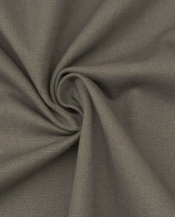 Ткань Лен Рубашечно-костюмный 0587 цвет коричневый картинка
