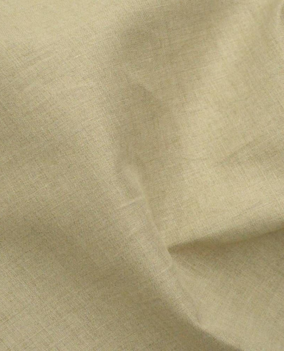 Ткань Лен Костюмно-рубашечный 0598 цвет золотой картинка 1