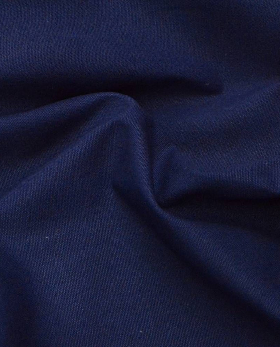 Ткань Лен Костюмный 0600 цвет синий картинка