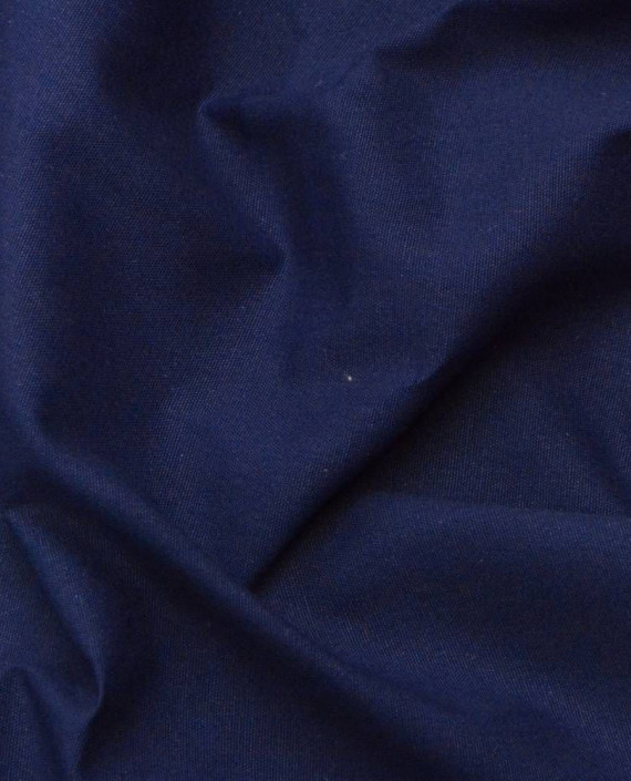 Ткань Лен Костюмный 0600 цвет синий картинка 1