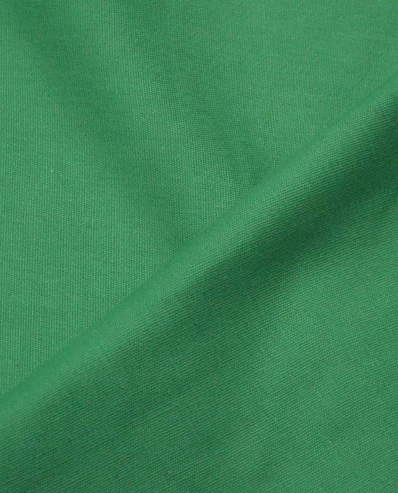 Ткань Лен Костюмный 0602 цвет зеленый картинка 1