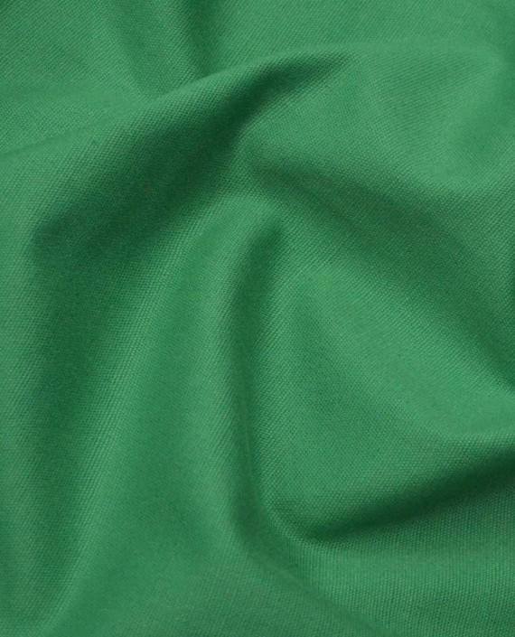 Ткань Лен Костюмный 0602 цвет зеленый картинка 2