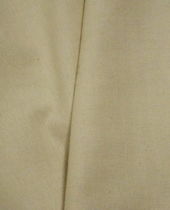 Ткань Лен Костюмно-рубашечный 0605 цвет бежевый картинка 2