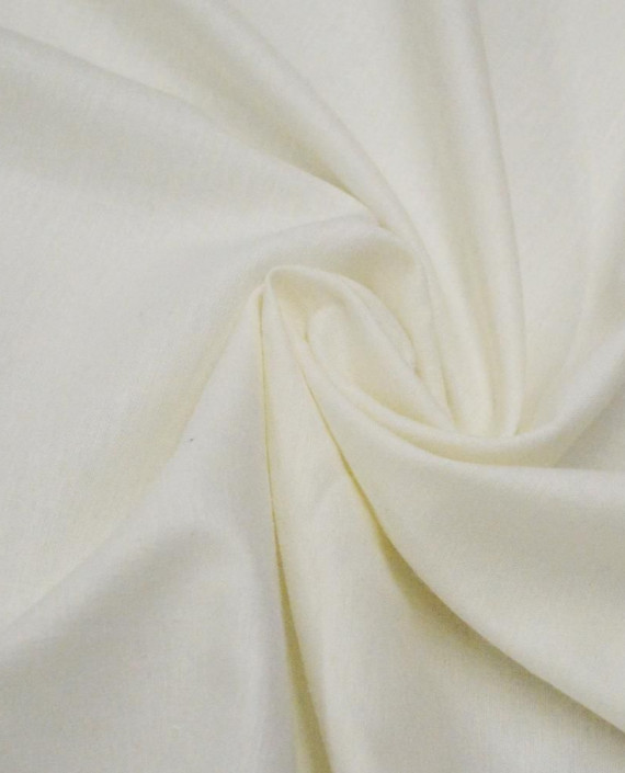 Ткань Лен Костюмно-рубашечный (брак) 0606 цвет белый картинка
