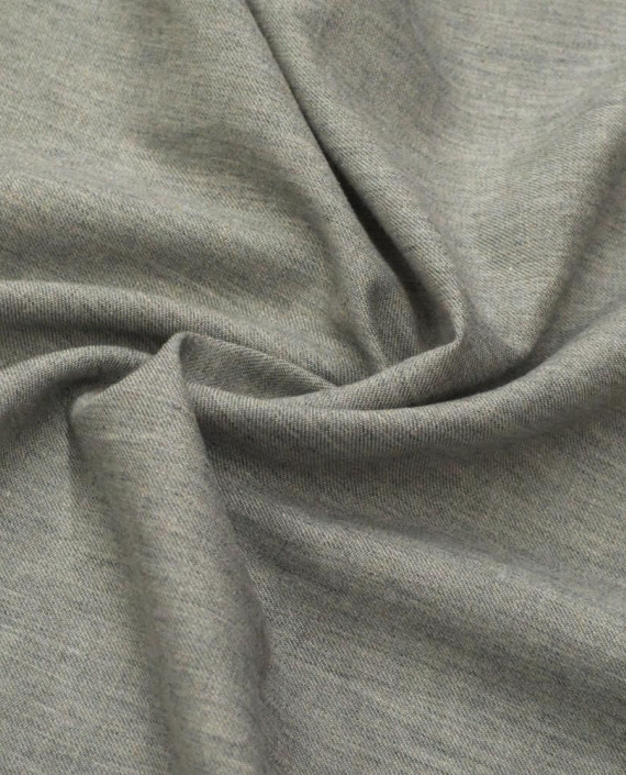 Ткань Лен Рубашечный 0621 цвет серый меланж картинка