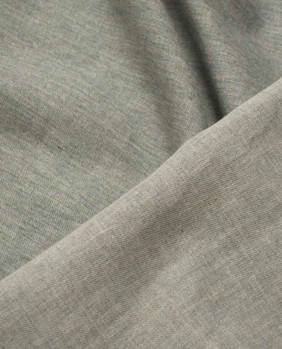 Ткань Лен Рубашечный 0621 цвет серый меланж картинка 2