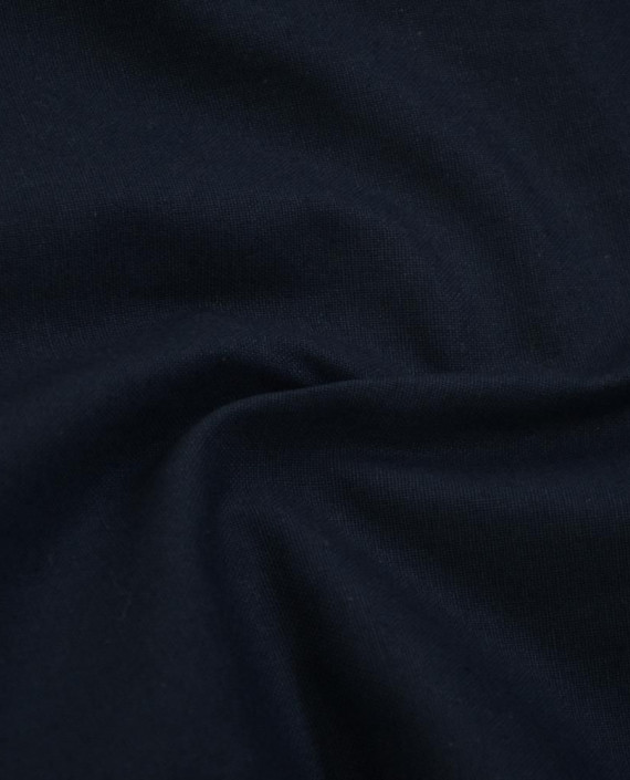Ткань Лен Костюмный 0645 цвет синий картинка