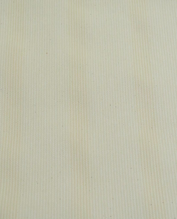 Ткань Лен Костюмный 0685 цвет айвори полоска картинка