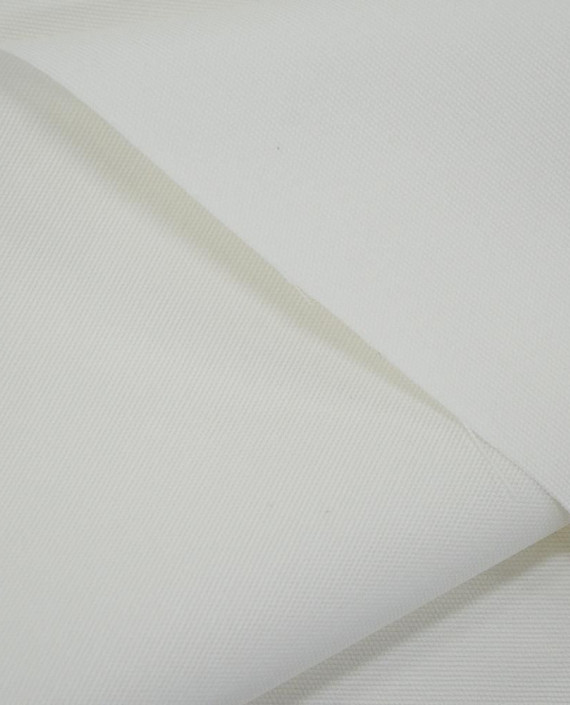 Последний отрез-3м Ткань Лен Костюмный 10687 цвет белый картинка 2