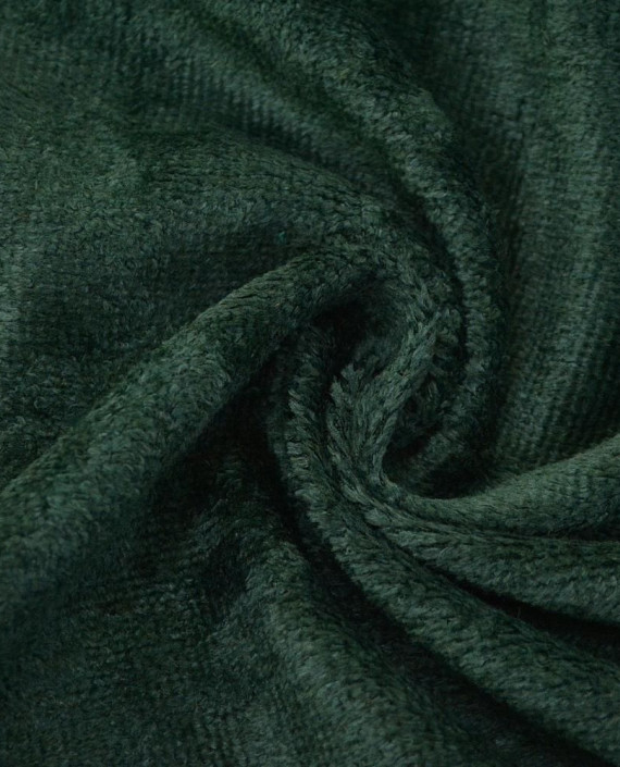 Ткань Лен Костюмный 0698 цвет зеленый картинка