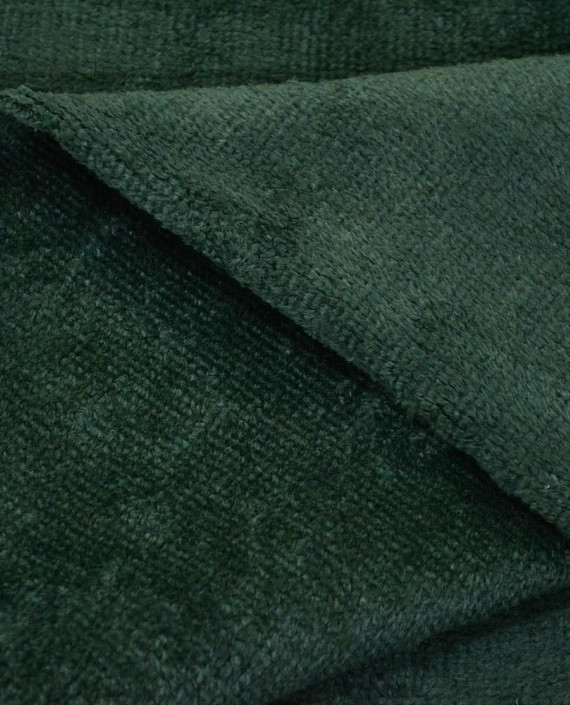 Ткань Лен Костюмный 0698 цвет зеленый картинка 2