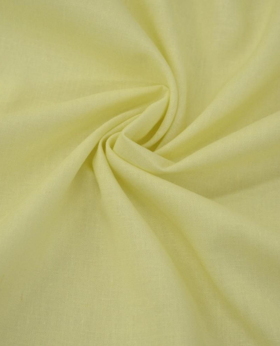 Последний отрез-1.5м Ткань Лен Рубашечный 10730 цвет желтый картинка