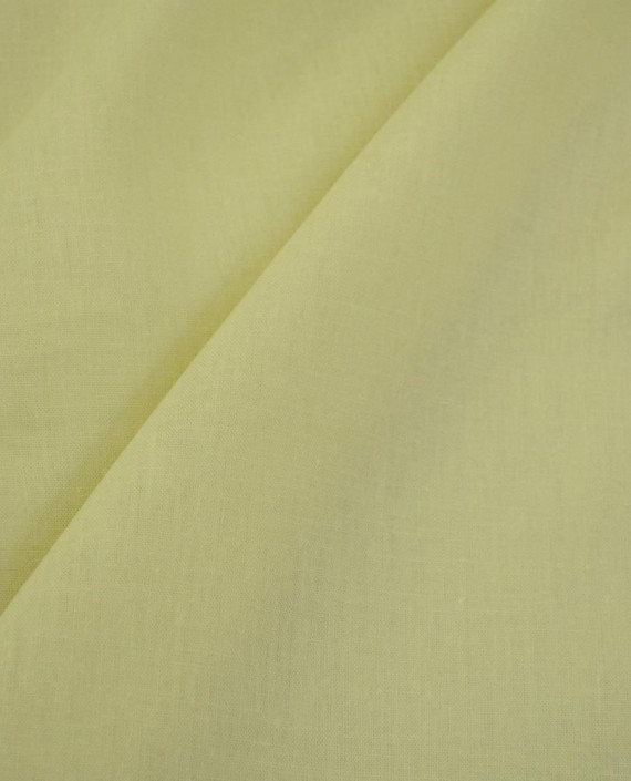 Ткань Лен Рубашечный 0730 цвет желтый картинка 1
