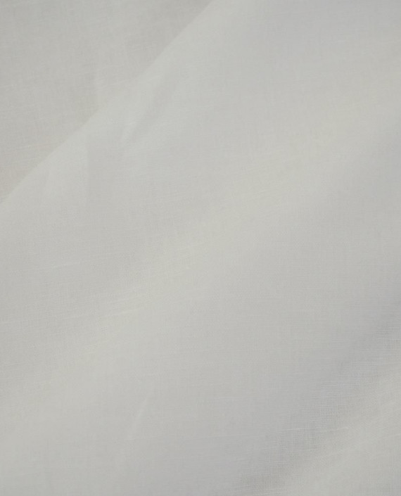 Ткань Лен Рубашечный 0748 цвет белый картинка 1