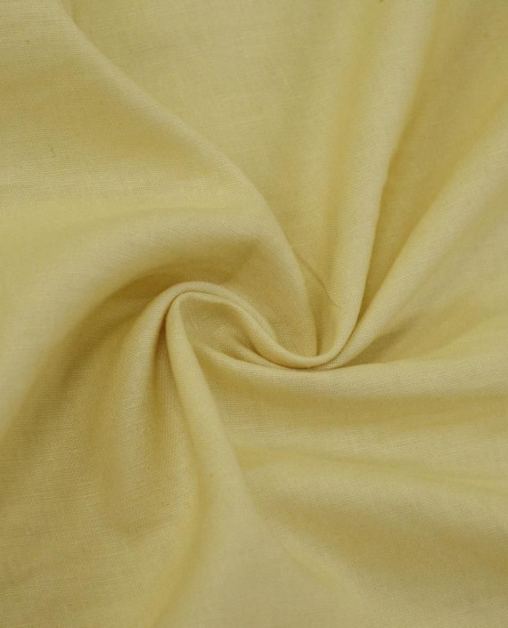 Ткань Лен Рубашечный 0759 цвет желтый картинка