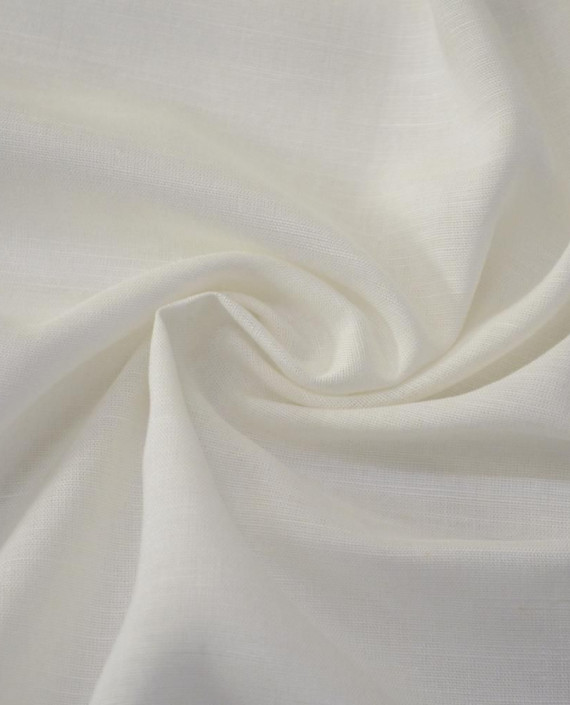 Ткань Лен Рубашечный 0765 цвет белый полоска картинка