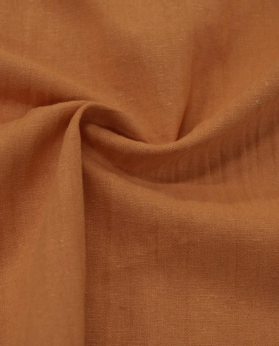 Лен рубашечный 0776 цвет оранжевый картинка