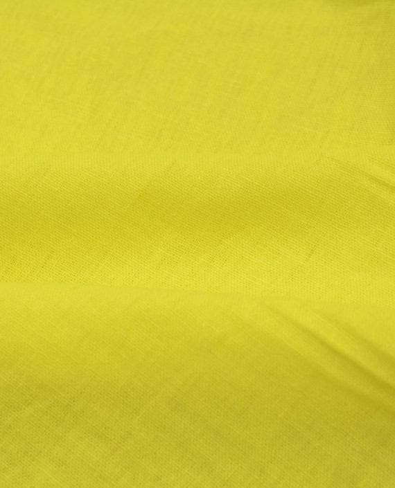  Последний отрез-1.2м Лён Костюмный 10827 цвет желтый картинка 1