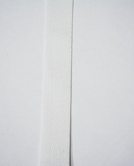 Лента киперная 17 мм 0677 цвет белый картинка