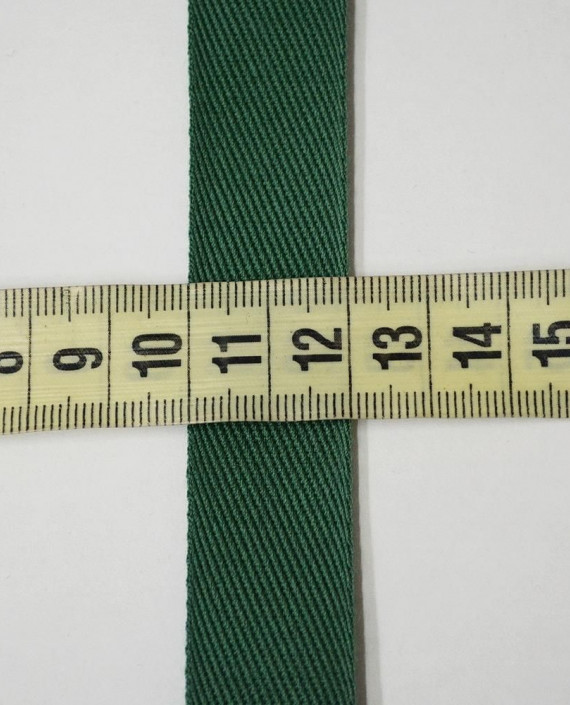 Лента киперная 20 мм 0678 цвет зеленый картинка 2