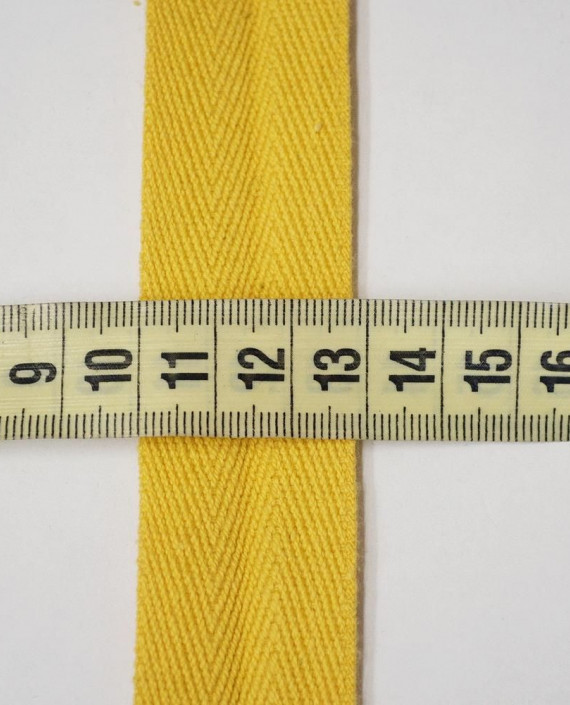 Лента киперная 30 мм 0679 цвет желтый картинка 2