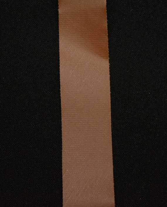 Лента отделочная (косая бейка) кожзам 20 мм 0794 цвет коричневый картинка