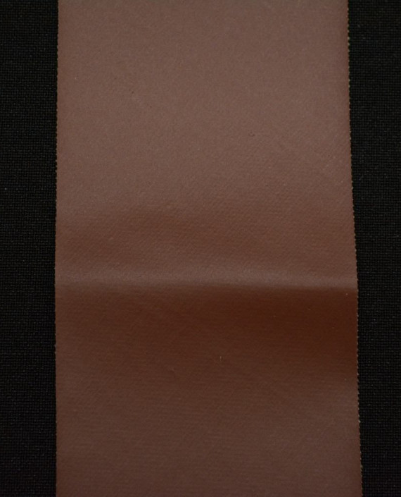 Лента отделочная (косая бейка) кожзам 50 мм 0796 цвет коричневый картинка