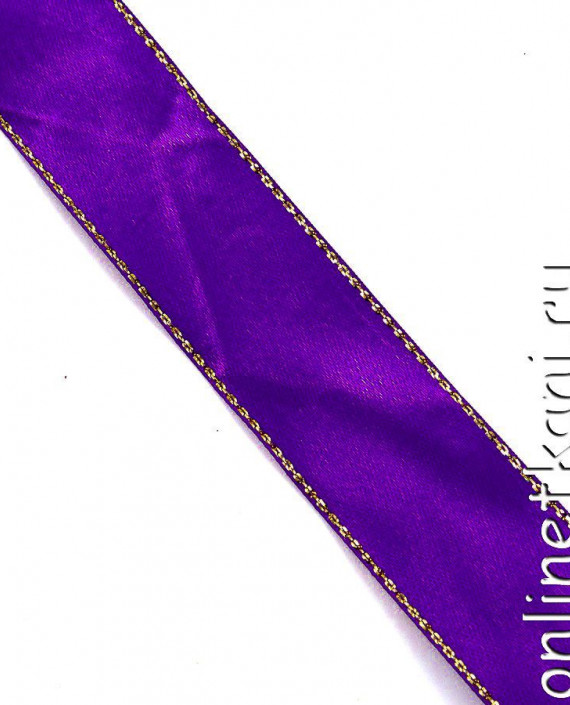 Лента атласная 0121 цвет фиолетовый картинка 1