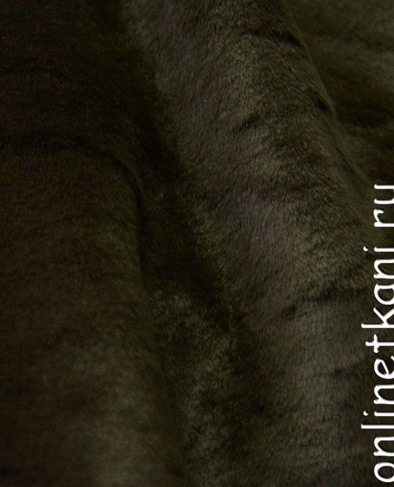 Ткань Искусственный мех "Малье" 0198 цвет коричневый картинка