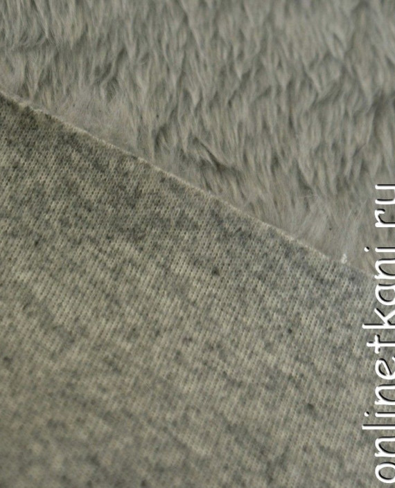 Ткань Искусственный мех "Мариан" 0209 цвет серый картинка 1
