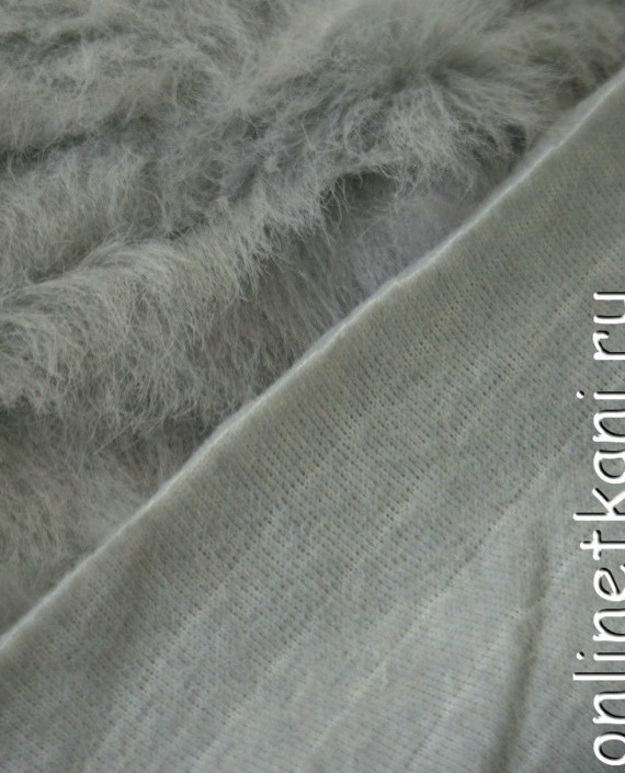 Ткань Искусственный мех "Маротта" 0212 цвет серый картинка 2