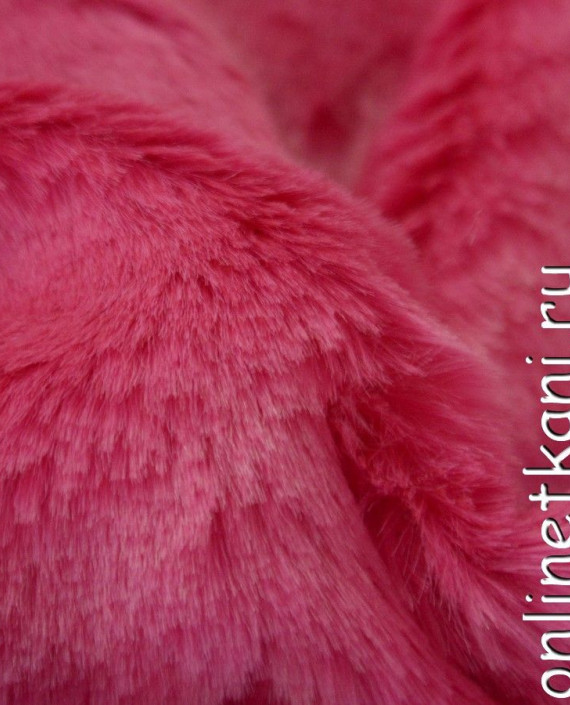 Ткань Искусственный мех "Матера" 0218 цвет розовый картинка 1