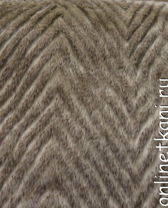 Ткань Искусственный мех "Мачерата" 0221 цвет бежевый картинка