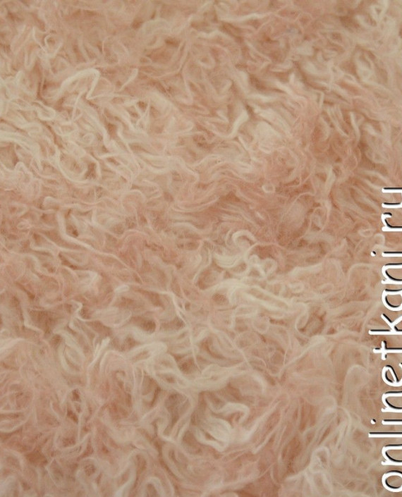 Ткань Искусственный мех 0224 цвет розовый картинка
