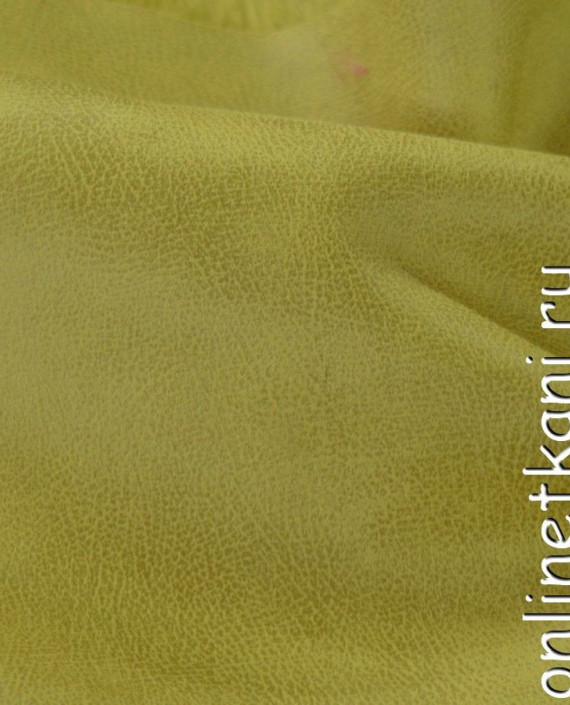 Ткань Искусственный мех дубленочный 0236 цвет желтый картинка
