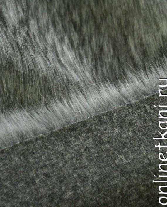 Ткань Искусственный мех 0242 цвет серый картинка 1