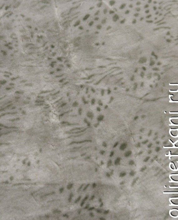 Ткань Искусственный мех 0253 цвет серый леопардовый картинка