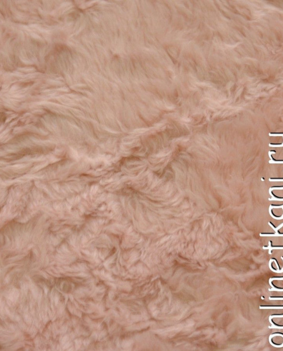 Ткань Искусственный мех 0255 цвет розовый картинка