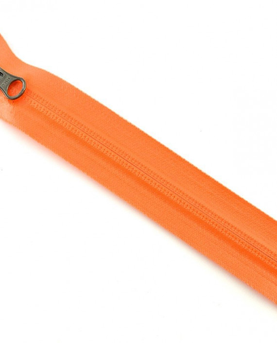Молния 18 см пластик, неразъемная, потайная 0657 цвет оранжевый картинка