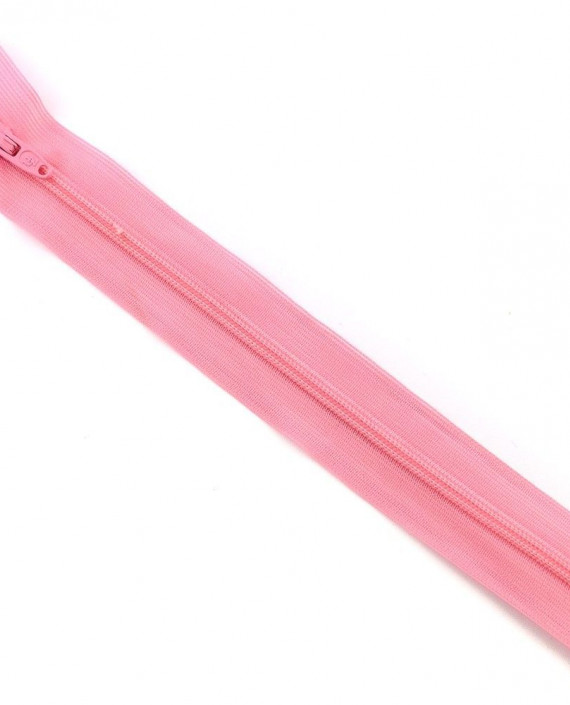 Молния 20 см пластик, разъемная 0671 цвет розовый картинка