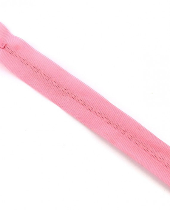 Молния 20 см пластик, разъемная 0671 цвет розовый картинка 1