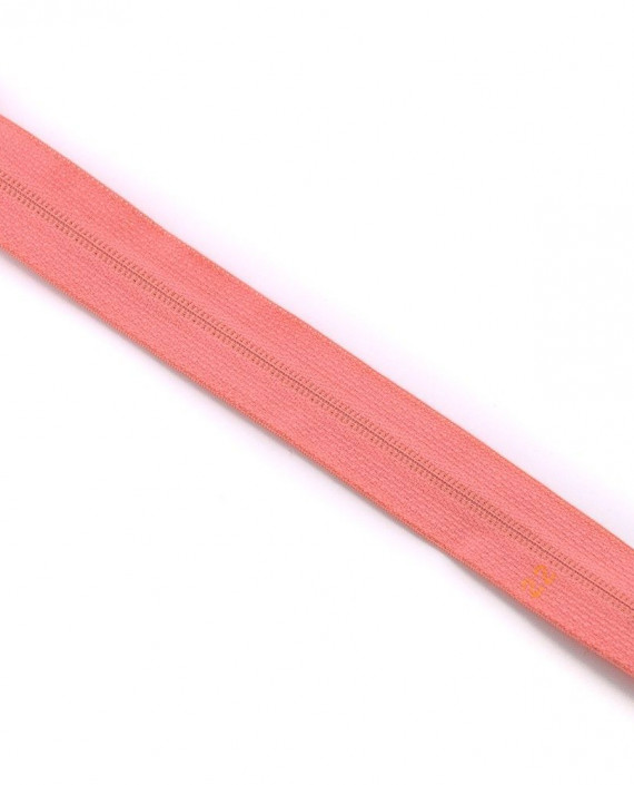 Молния 22 см пластик, неразъемная 0708 цвет розовый картинка 2