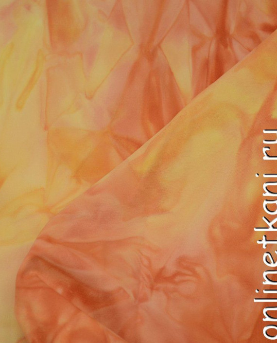 Ткань Неопрен 069 цвет оранжевый картинка 2