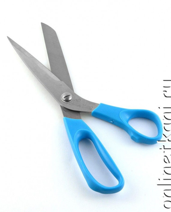 Ножницы "SX" GP-83310 10" 83310 цвет голубой картинка 2